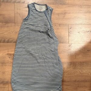 Striped Blue Kids Pajamas Sleep Sack